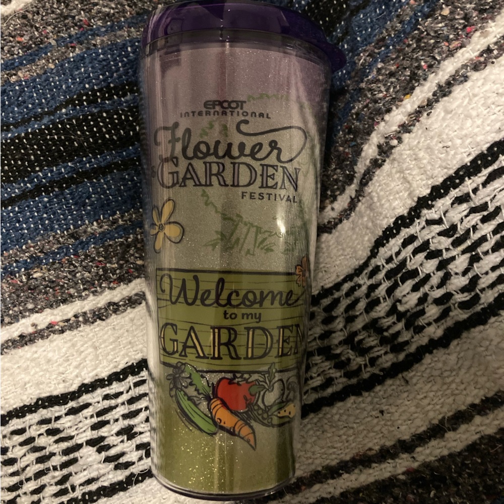 Disney Flower and Garden 2022 Figment Tumbler Cup